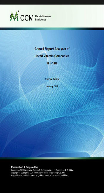 Annual Report Analysis of Listed Vitamin Companies in China